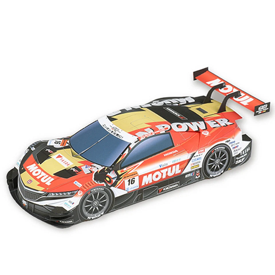 Art Craft Cardboard - WRC 2018 NSX-GT 1:24 กระดาษรุ่นรถ,ดาการ์ World