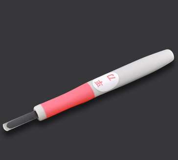 Rubber Stamp Blank - มีดแกะสลักตรายาง เปล่าแบน มีดแกะสลักสีขาว งานไม้