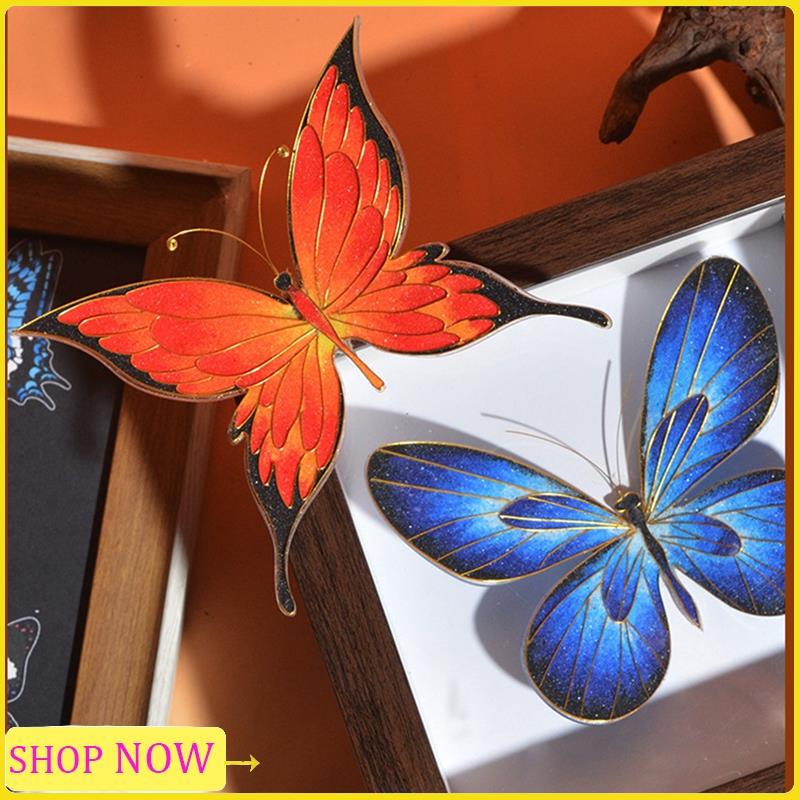 Art Craft Butterfly - พิเศษ Fine เคลือบภาพวาดศิลปะหัตถกรรมชุด 3D ผีเสื้อ Handmade