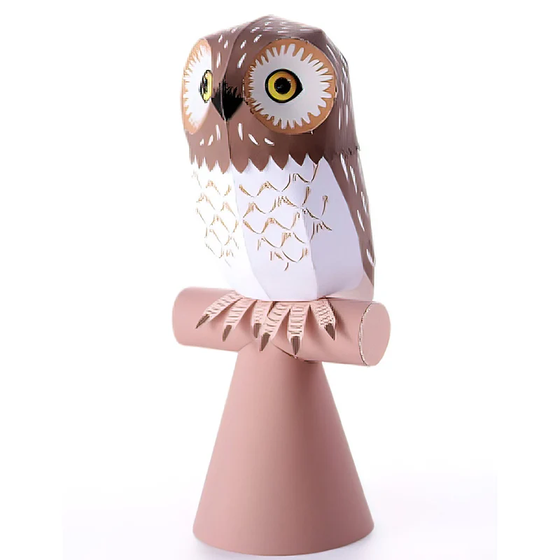 Art Craft Cardboard - นกฮูกน้อย Origami Art Mini 3D พับกระดาษ