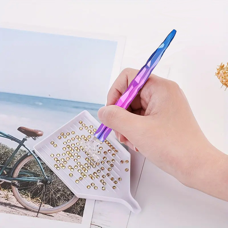 ชุดปากกาเพ้นท์เพชรไล่เฉดสีพร้อ - Diamond Painting Kit บทวิจารณ์และราคา