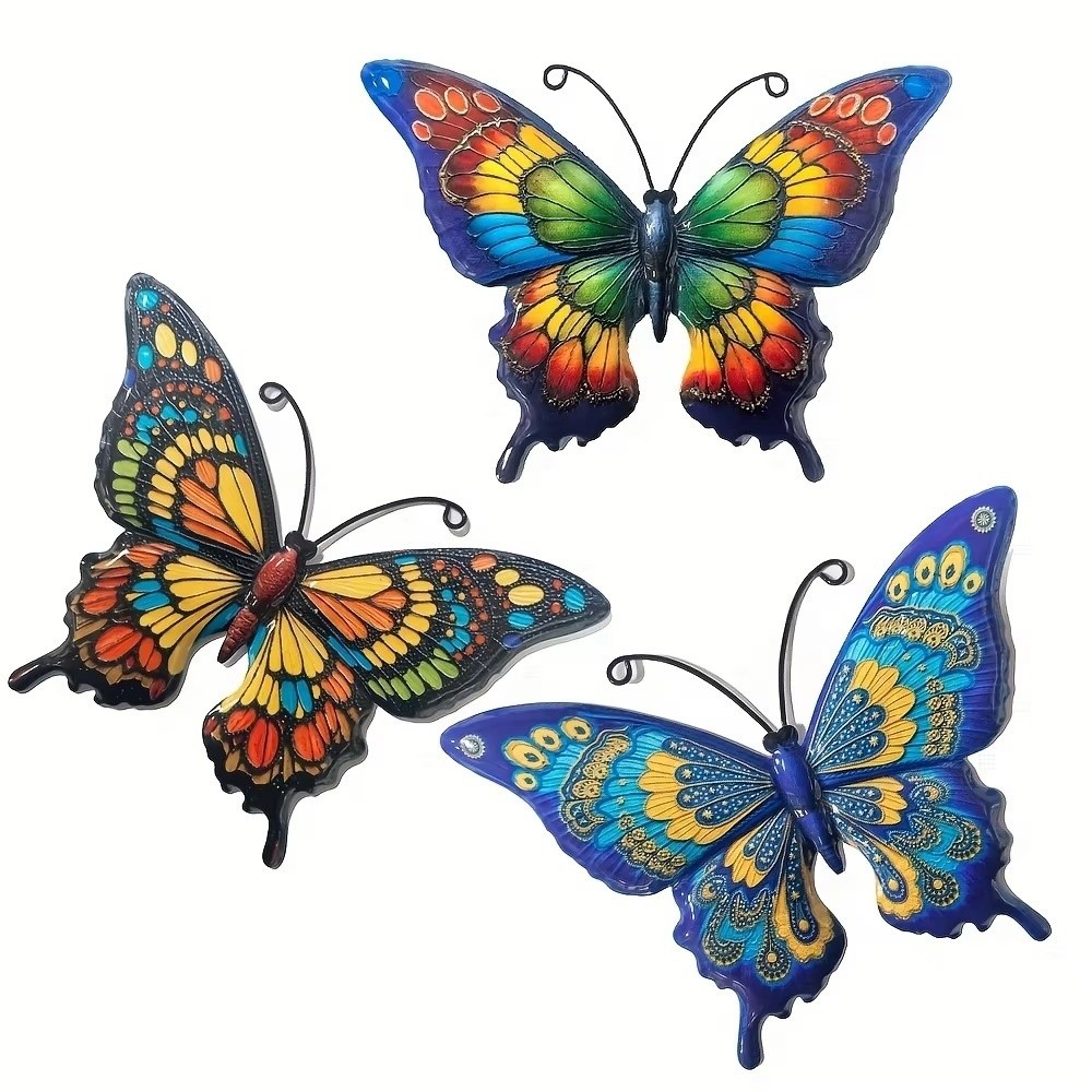 งานศิลปะตกแต่งผนังรูปผีเสื้อโล - Art Craft Butterfly บทวิจารณ์และราคา