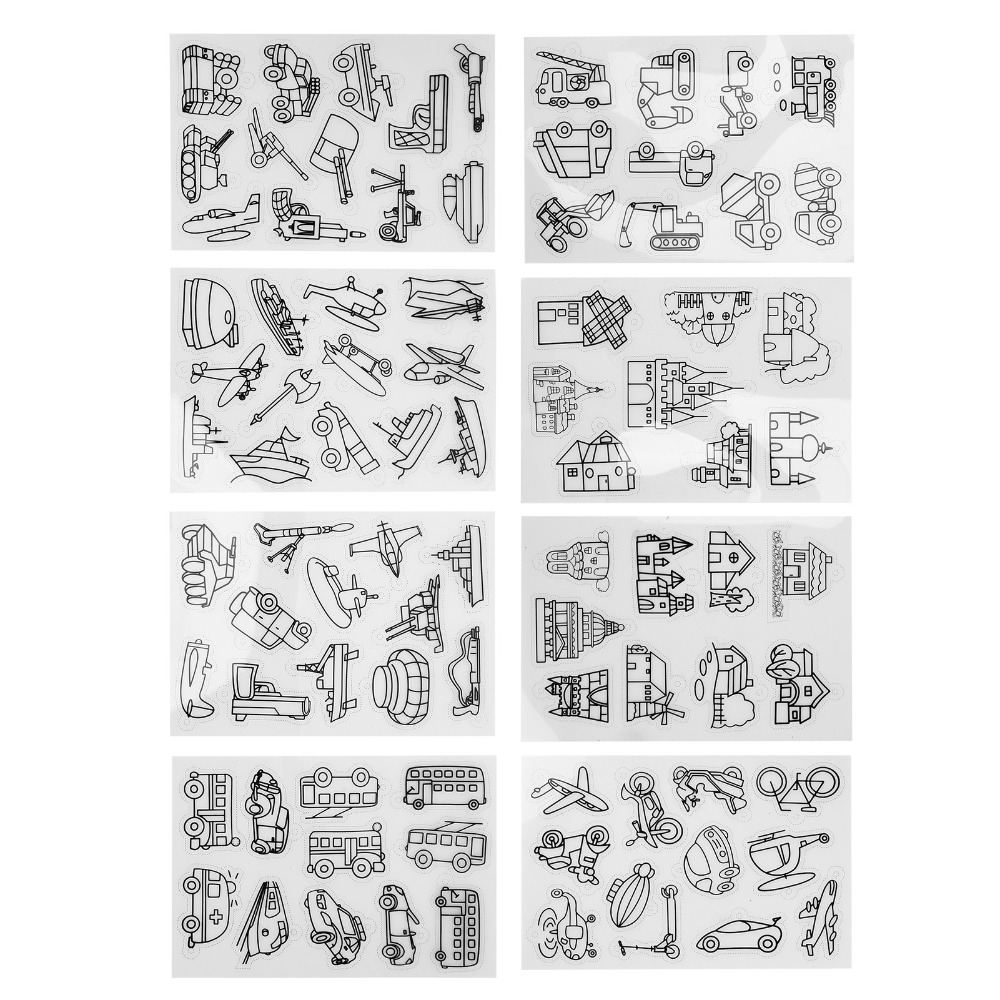 แผ่นหดความร้อนโปร่งแสง 8 ชิ้น  - Craft And Art Difference บทวิจารณ์และราคา