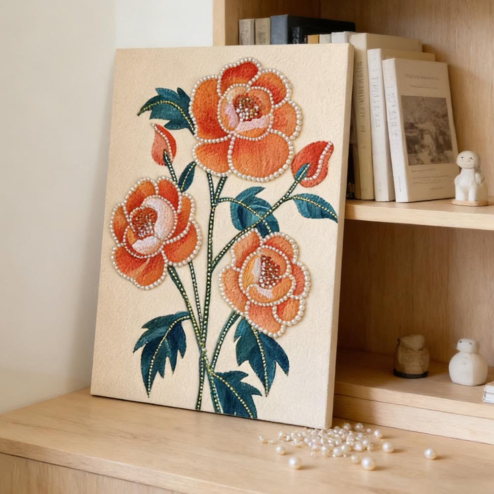 ชุดภาพวาดพลาสติก 3 มิติ DIY ลา - Diamond Painting Kit บทวิจารณ์และราคา
