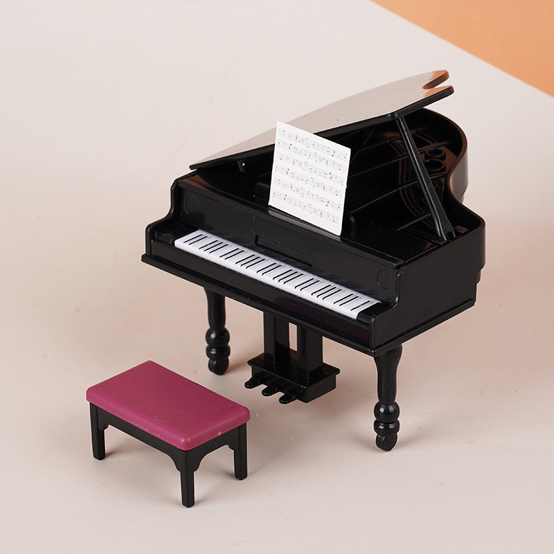 1:12 ตุ๊กตาเปียโนจิ๋วพร้อมเก้า - Art Craft House บทวิจารณ์และราคา
