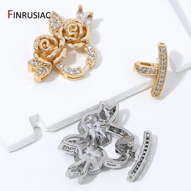 ตัวล็อกแบบหลายแถวชุบทอง 14K ปร - Art Craft Flower บทวิจารณ์และราคา