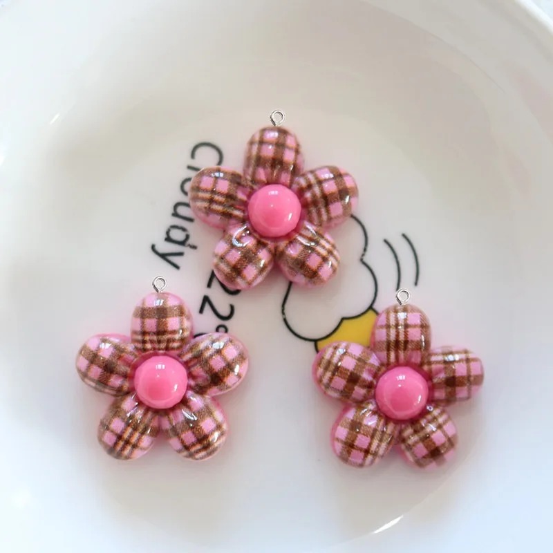จี้เรซิ่นรูปดอกไม้หวานๆ 10 ชิ้ - Art Craft Flower บทวิจารณ์และราคา