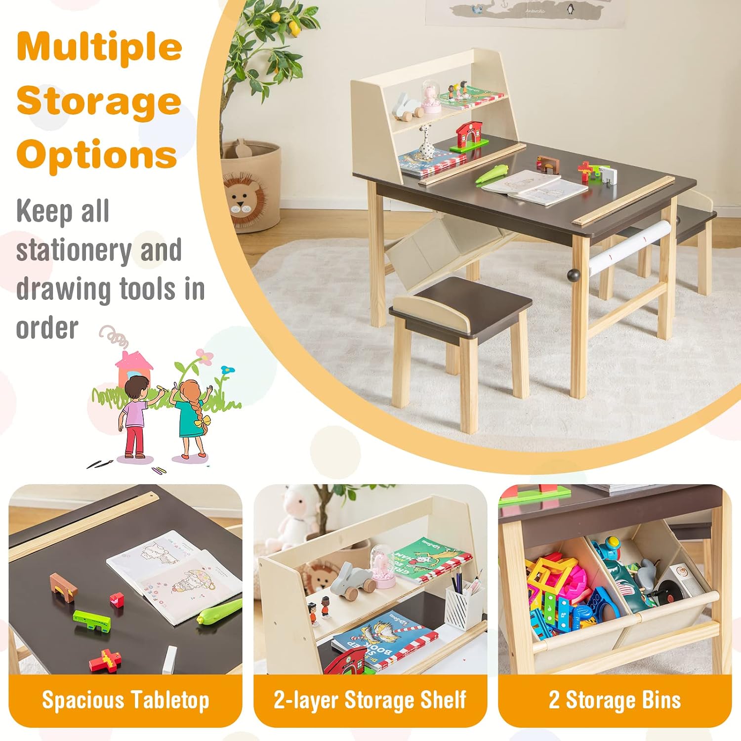 ชุดโต๊ะและเก้าอี้ศิลปะสำหรับเด - Art Craft 2 Year Olds บทวิจารณ์และราคา