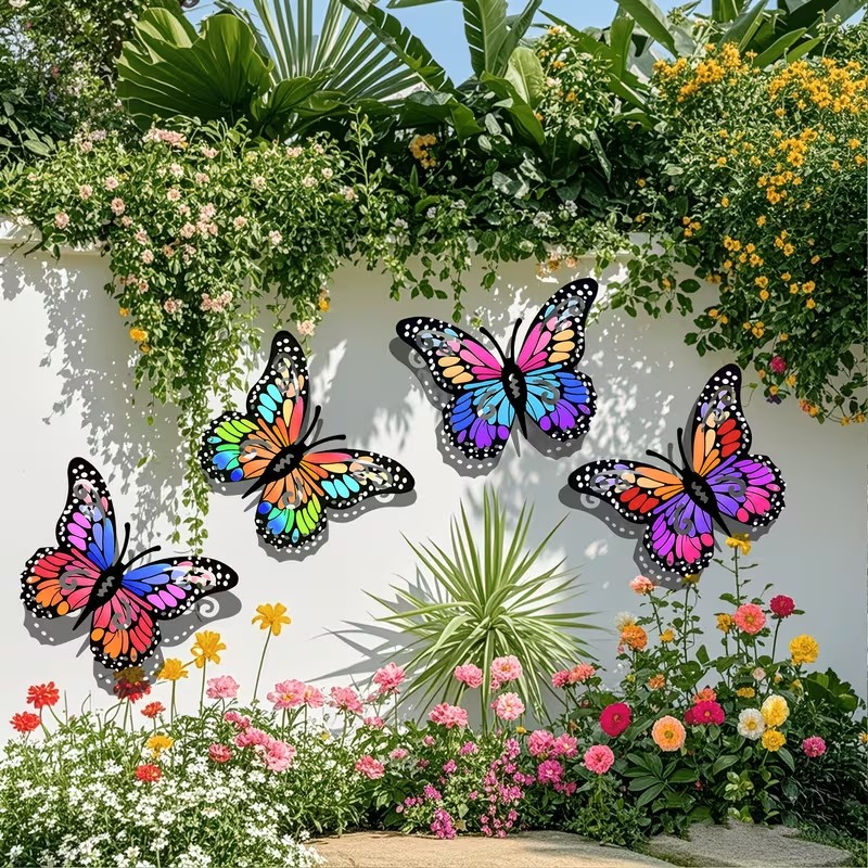 ของตกแต่งผนังรูปปั้นผีเสื้อโลห - Art Craft Butterfly บทวิจารณ์และราคา
