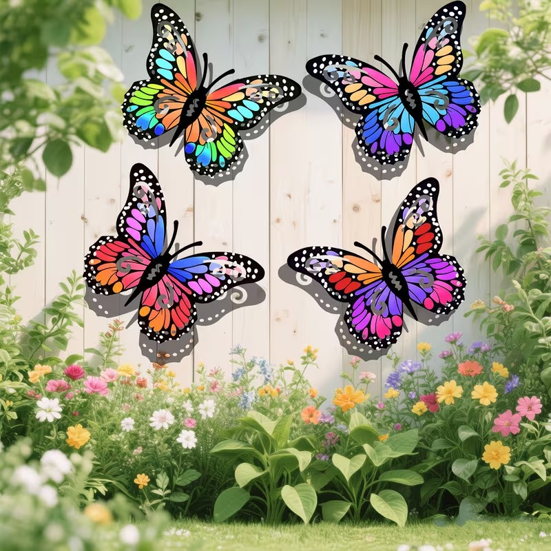 ของตกแต่งผนังรูปปั้นผีเสื้อโลห - Art Craft Butterfly บทวิจารณ์และราคา