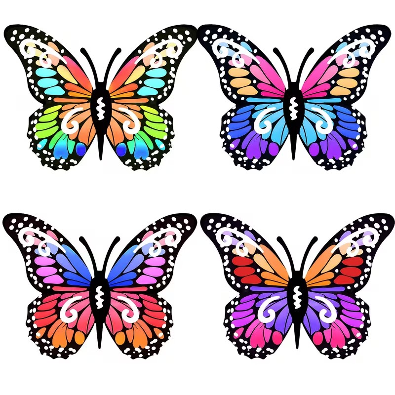 ของตกแต่งผนังรูปปั้นผีเสื้อโลห - Art Craft Butterfly บทวิจารณ์และราคา