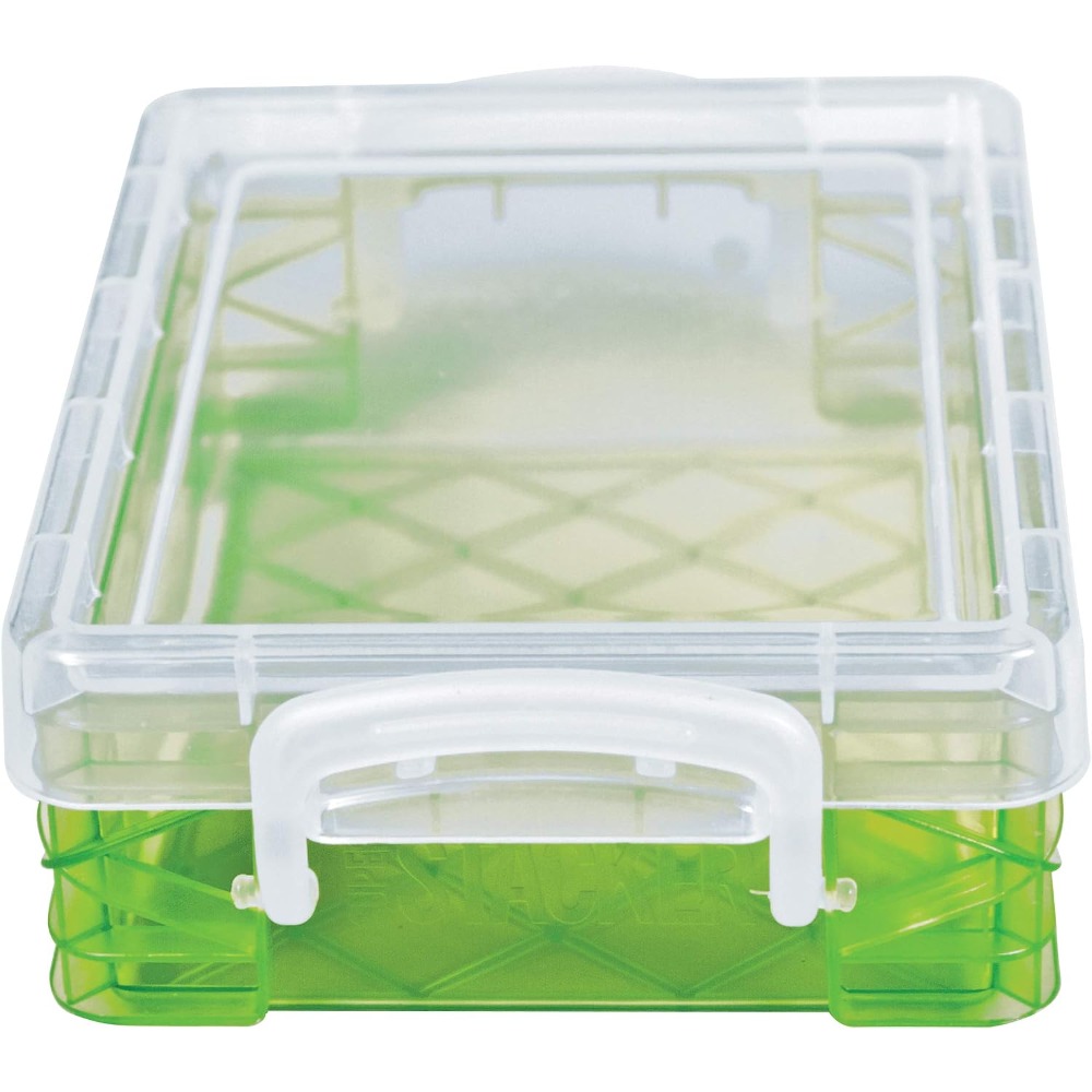 กล่องใส่ดินสอสีพลาสติกแบบวางซ้ - Art Craft Organizer บทวิจารณ์และราคา