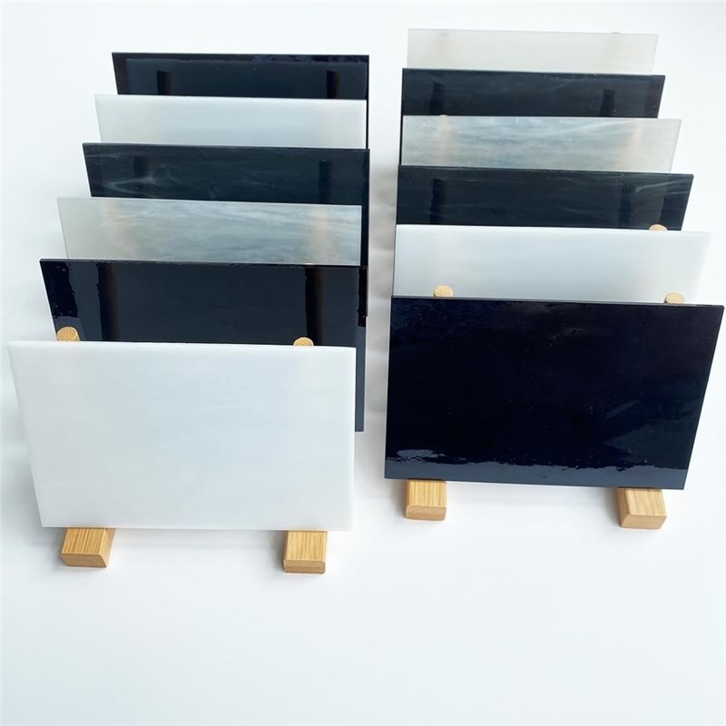 SOFT-12 แผ่นกระจกสีขาวดำหลากหล - Art X Craft บทวิจารณ์และราคา