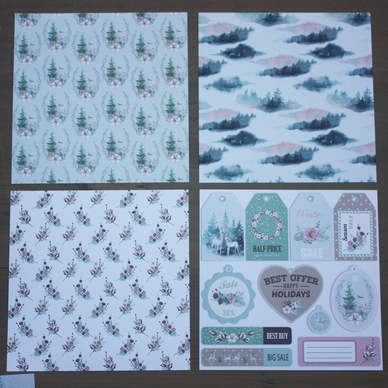 Kljuyp แผ่นสมุดภาพเวลาฤดูหนาว2 - Art Craft Winter บทวิจารณ์และราคา