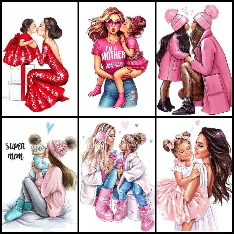 ชุด5D ศิลปะงานอดิเรกแบบทำมือด้ - Art Craft Mother'S Day บทวิจารณ์และราคา