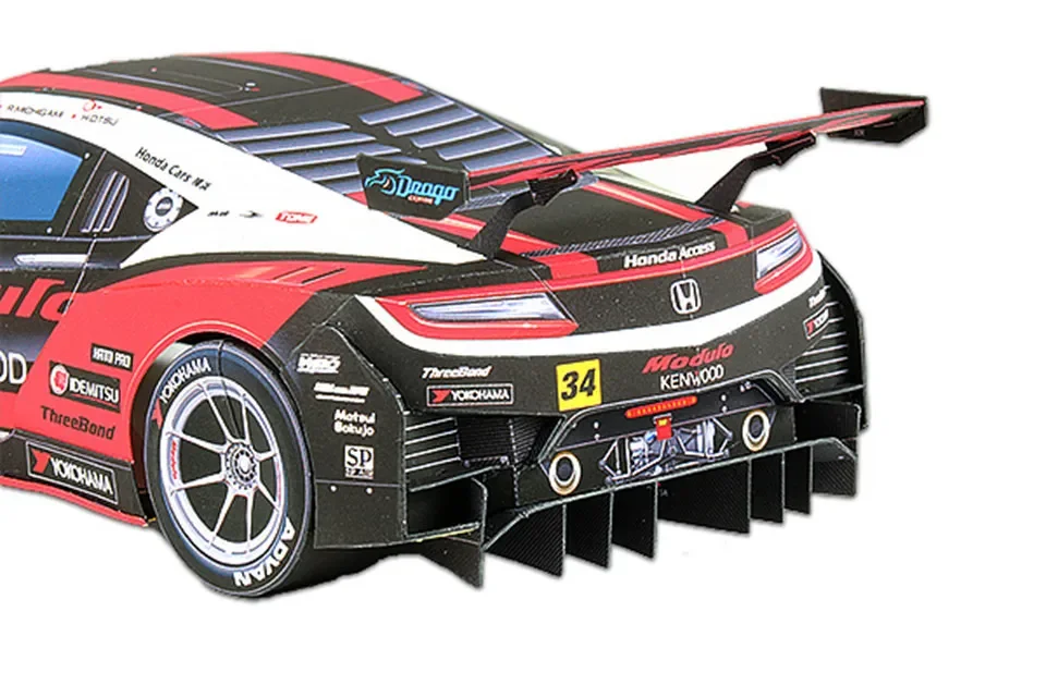 WRC 2019 NSX-GT3 1:24 โมเดลรถก - Art Craft Cardboard บทวิจารณ์และราคา