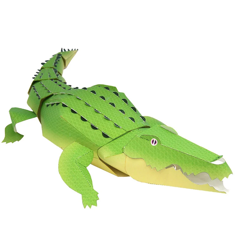จระเข้พับ Origami Art Mini น่า - Art Craft Cardboard บทวิจารณ์และราคา