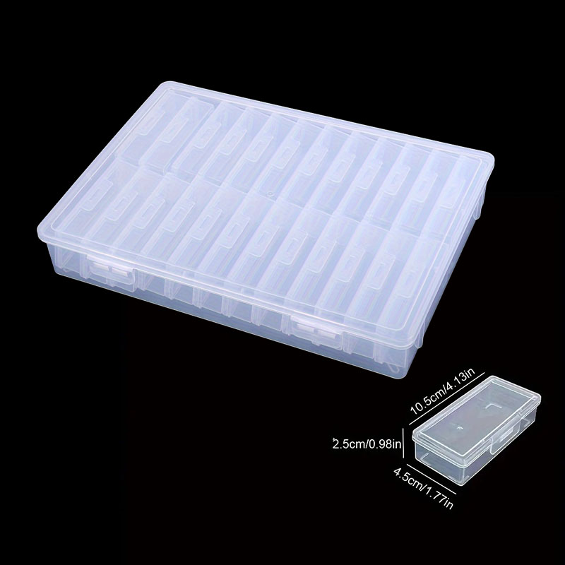 กล่องเก็บของพลาสติกใส มีช่อง พ - Art Craft Organizer บทวิจารณ์และราคา