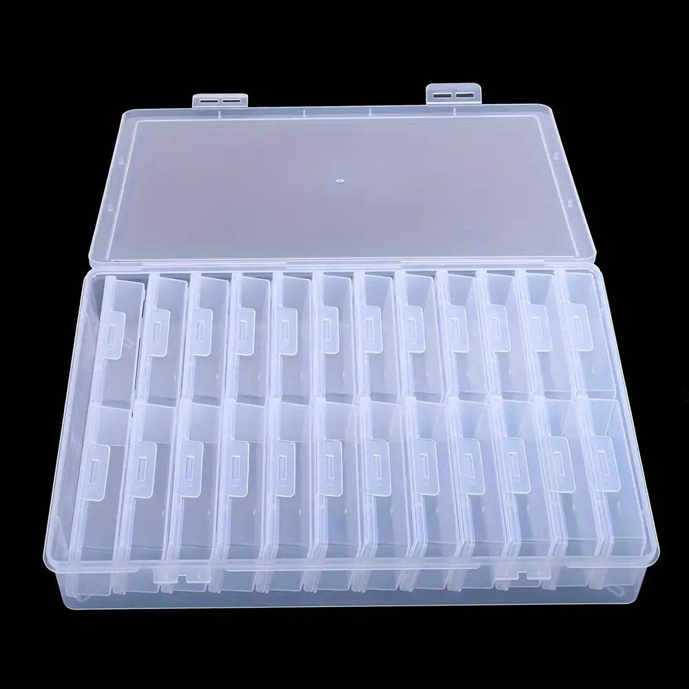 กล่องเก็บของพลาสติกใส มีช่อง พ - Art Craft Organizer บทวิจารณ์และราคา