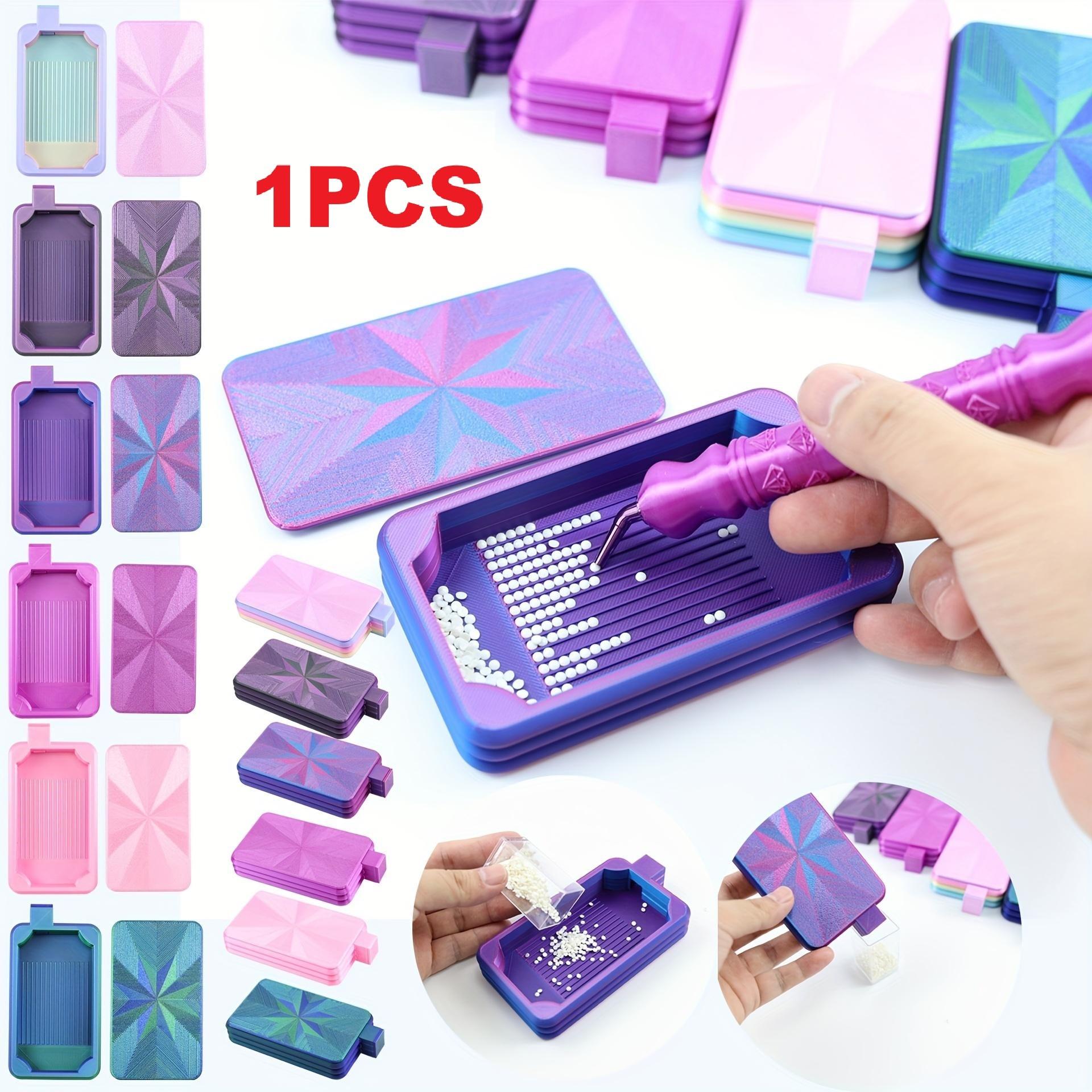 ถาดใส่เพชรหลากสีแบบใหม่พร้อมฝา - Diamond Painting Kit บทวิจารณ์และราคา