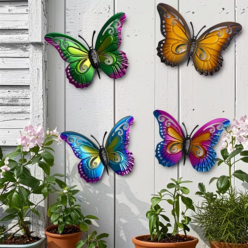 ของตกแต่งผนังรูปปั้นผีเสื้อโลห - Art Craft Butterfly บทวิจารณ์และราคา