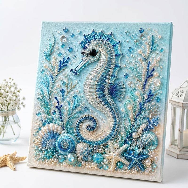 ชุดงานฝีมือไข่มุกธีมมหาสมุทร D - Art Craft Website บทวิจารณ์และราคา