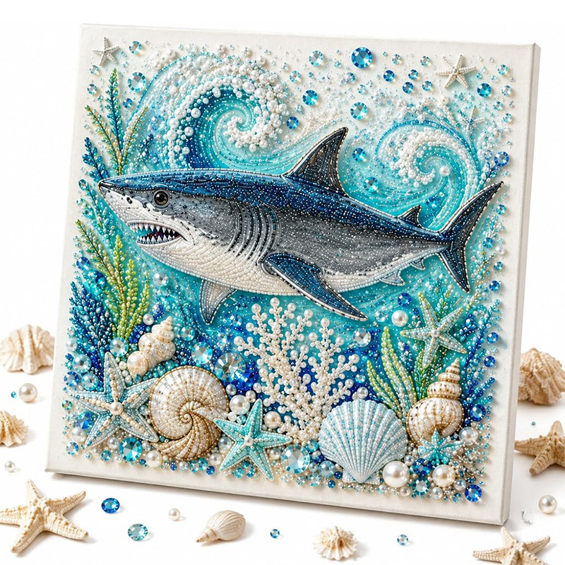 ชุดงานฝีมือไข่มุกธีมมหาสมุทร D - Art Craft Website บทวิจารณ์และราคา