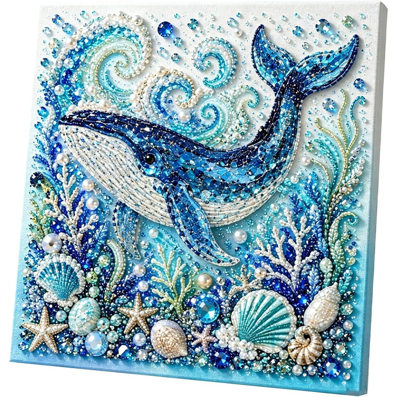 ชุดงานฝีมือไข่มุกธีมมหาสมุทร D - Art Craft Website บทวิจารณ์และราคา