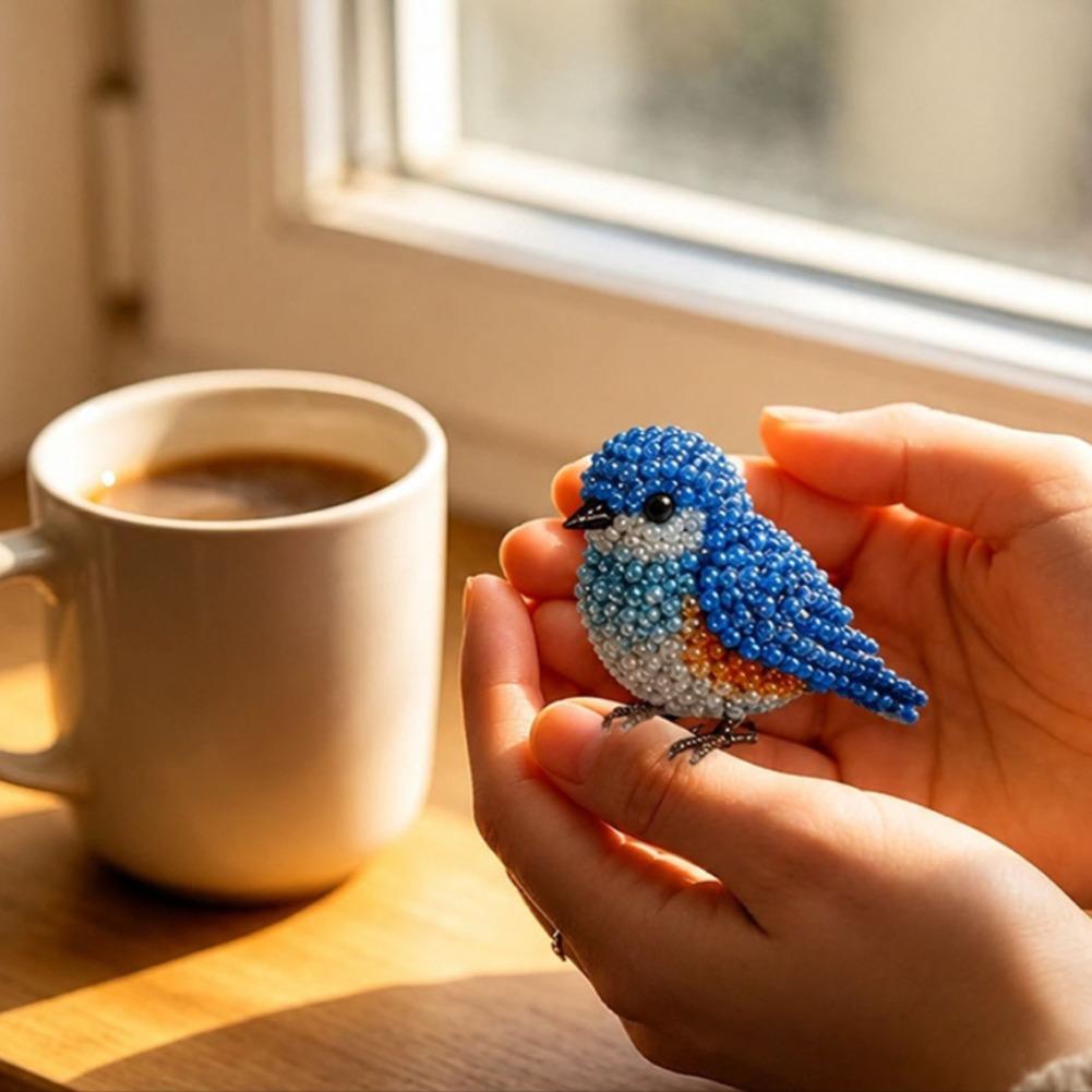 ชุดงานฝีมือประดับลูกปัดรูปนกทำ - Craft And Art Difference บทวิจารณ์และราคา