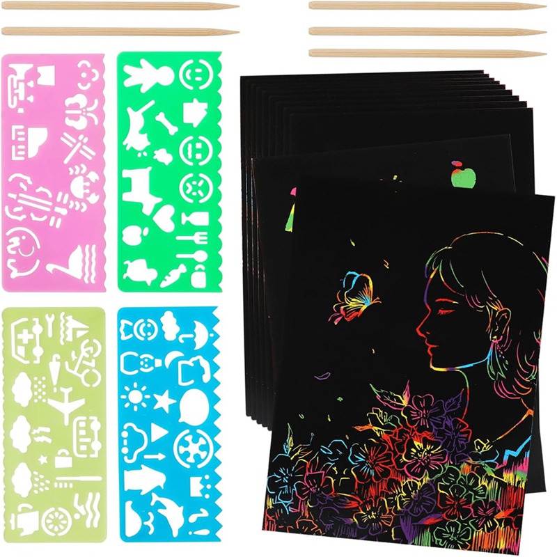 ชุดศิลปะกระดาษขูดลาย ชุดงานฝีม - Art Craft Game บทวิจารณ์และราคา