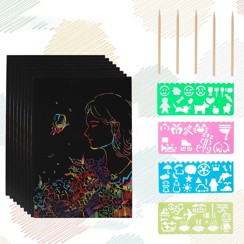 ชุดศิลปะกระดาษขูดลาย ชุดงานฝีม - Art Craft Game บทวิจารณ์และราคา
