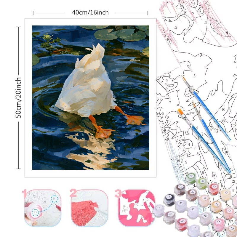 ชุดระบายสีตามตัวเลขสำหรับผู้ให - Art Craft Game บทวิจารณ์และราคา