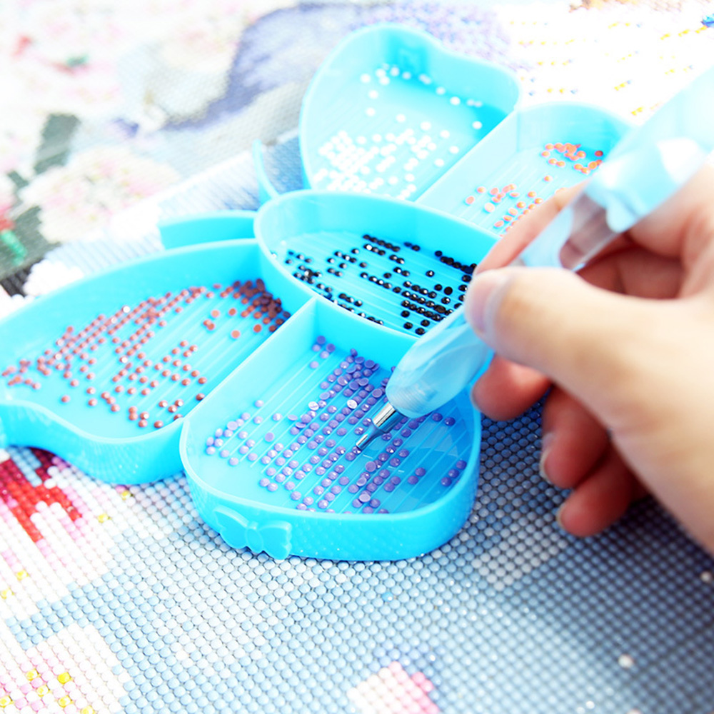 ชุดถาดใส่เพชรลายผีเสื้อ, กล่อง - Art Craft Butterfly บทวิจารณ์และราคา