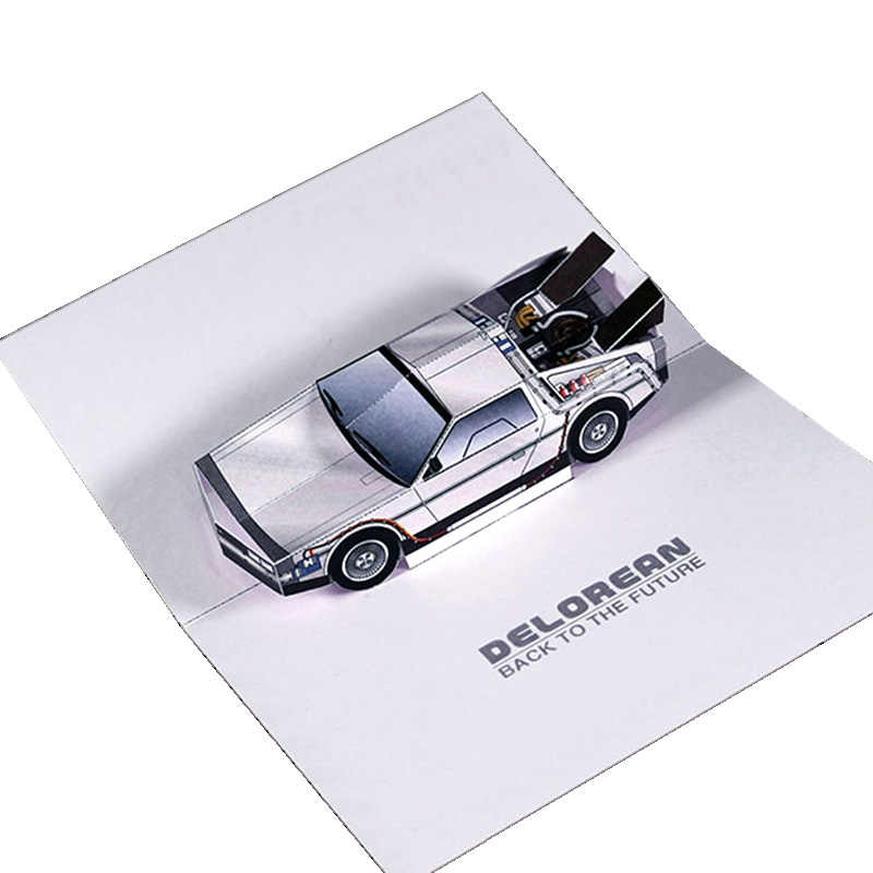 Back To The Future POP-UP DMC- - Art Craft Cardboard บทวิจารณ์และราคา