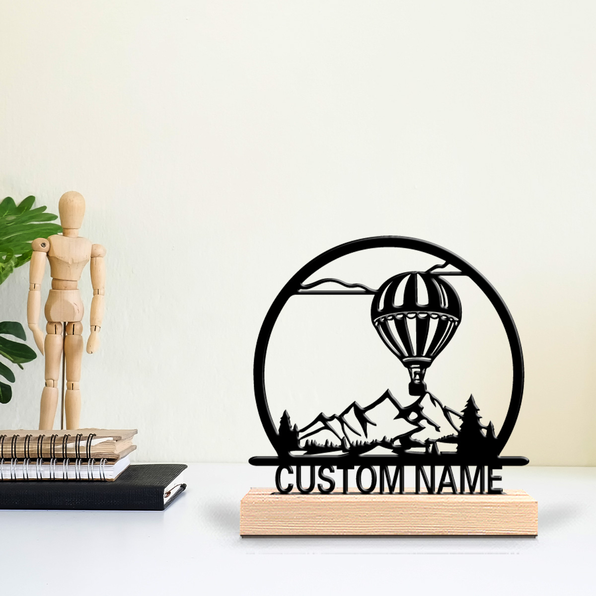 บอลลูนลมร้อน 1 ชิ้น ป้ายชื่อสั - Art Craft Material บทวิจารณ์และราคา