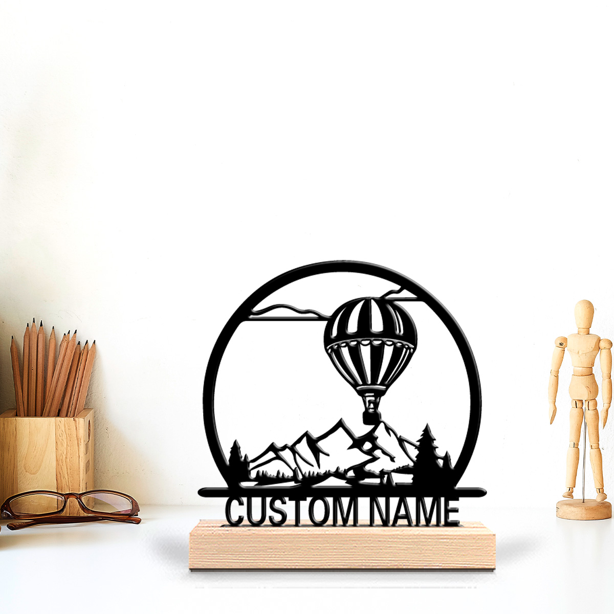 บอลลูนลมร้อน 1 ชิ้น ป้ายชื่อสั - Art Craft Material บทวิจารณ์และราคา