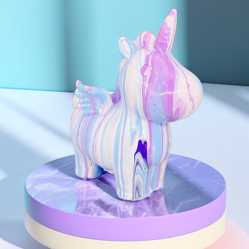 สีอะคริลิคชุดของเหลวยูนิคอร์นต - Art Craft Unicorn บทวิจารณ์และราคา