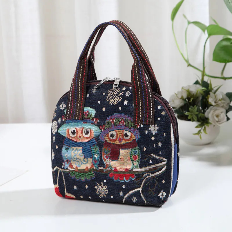 กระเป๋ามือจับด้านบนปักลายผีเสื - Art Craft Butterfly บทวิจารณ์และราคา