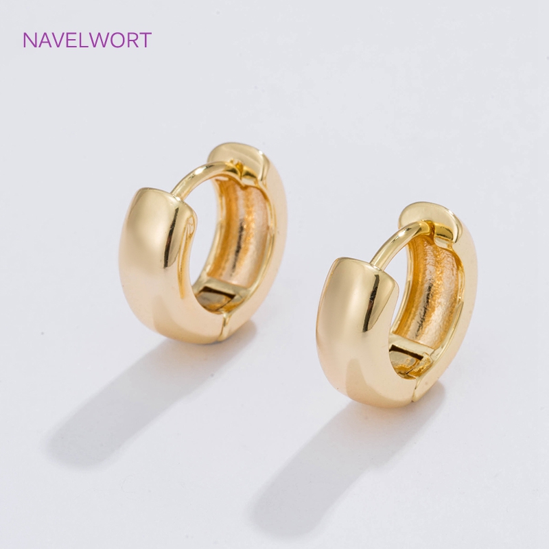 6 ขนาดต่างหูห่วงวงกลมชุบทองของ - Art Craft Material บทวิจารณ์และราคา
