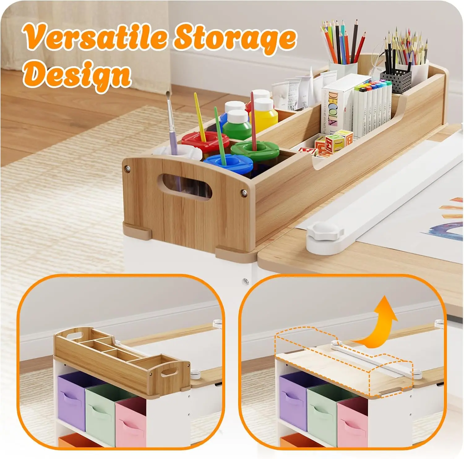 ชุดโต๊ะและเก้าอี้สำหรับเด็กพร้ - Art X Craft บทวิจารณ์และราคา
