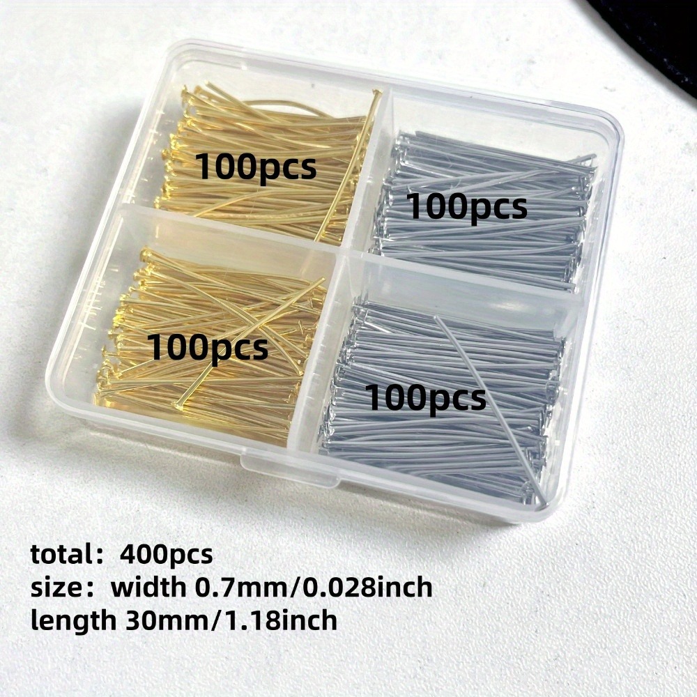 หมุดหัวเหล็กแบบผสม 400 ชิ้น ขน - Art Craft Material บทวิจารณ์และราคา
