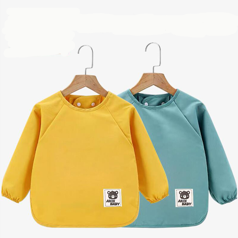 ผ้ากันเปื้อนเด็กกันน้ำพิมพ์โลโ - Art Craft 2 Year Olds บทวิจารณ์และราคา