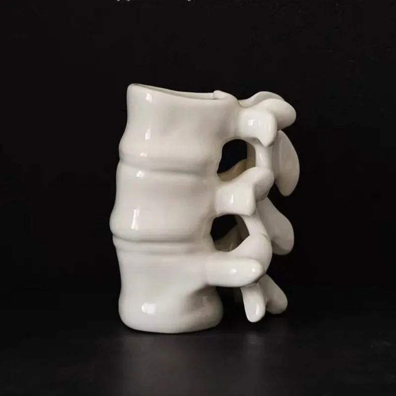 Creative เซรามิคกระดูกสันหลังถ - Art Craft Vase บทวิจารณ์และราคา