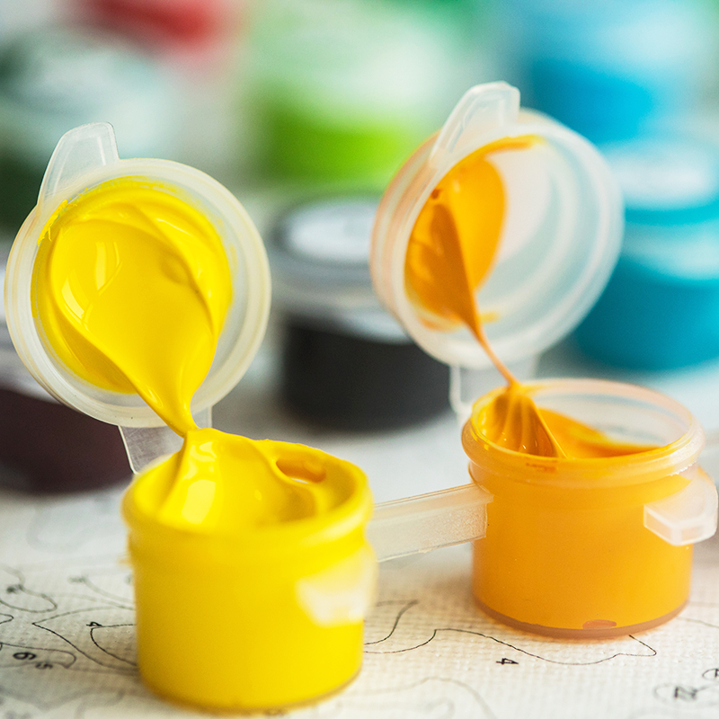 GATYZTORY สีอะคริลิคกรอบ DIY ภ - Art Craft Website บทวิจารณ์และราคา