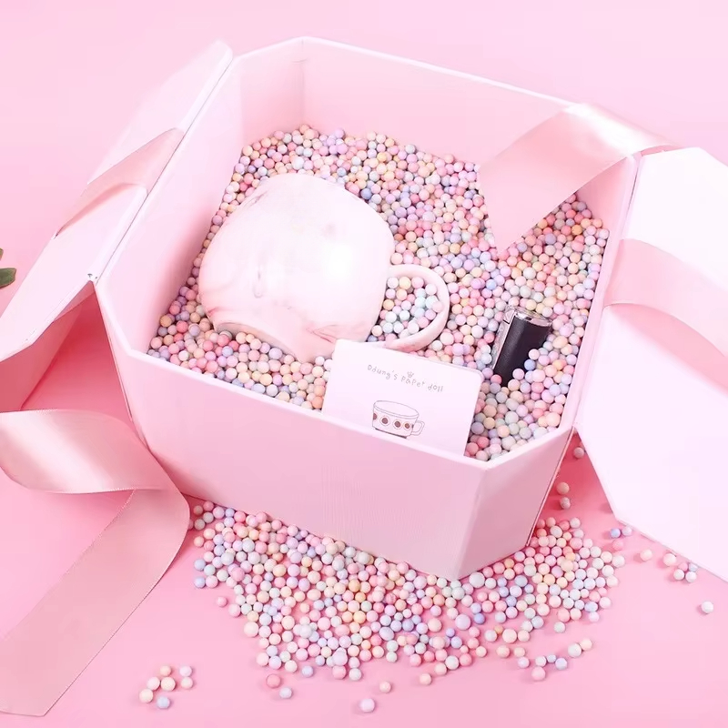 1 กระเป๋าลูกปัดโฟมที่มีสีสันลู - Art Craft Vase บทวิจารณ์และราคา