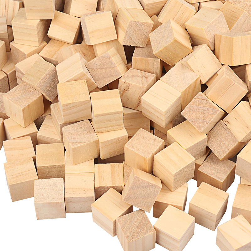 5-100pcs ไม้บล็อก Birch BLANK  - Art Craft 2 Year Olds บทวิจารณ์และราคา