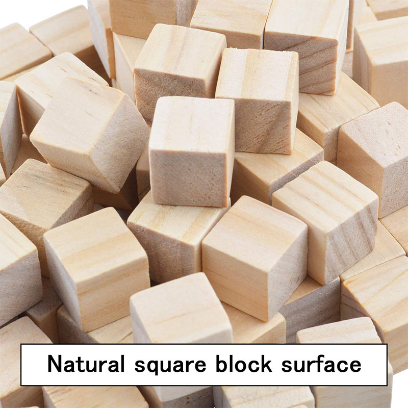 5-100pcs ไม้บล็อก Birch BLANK  - Art Craft 2 Year Olds บทวิจารณ์และราคา