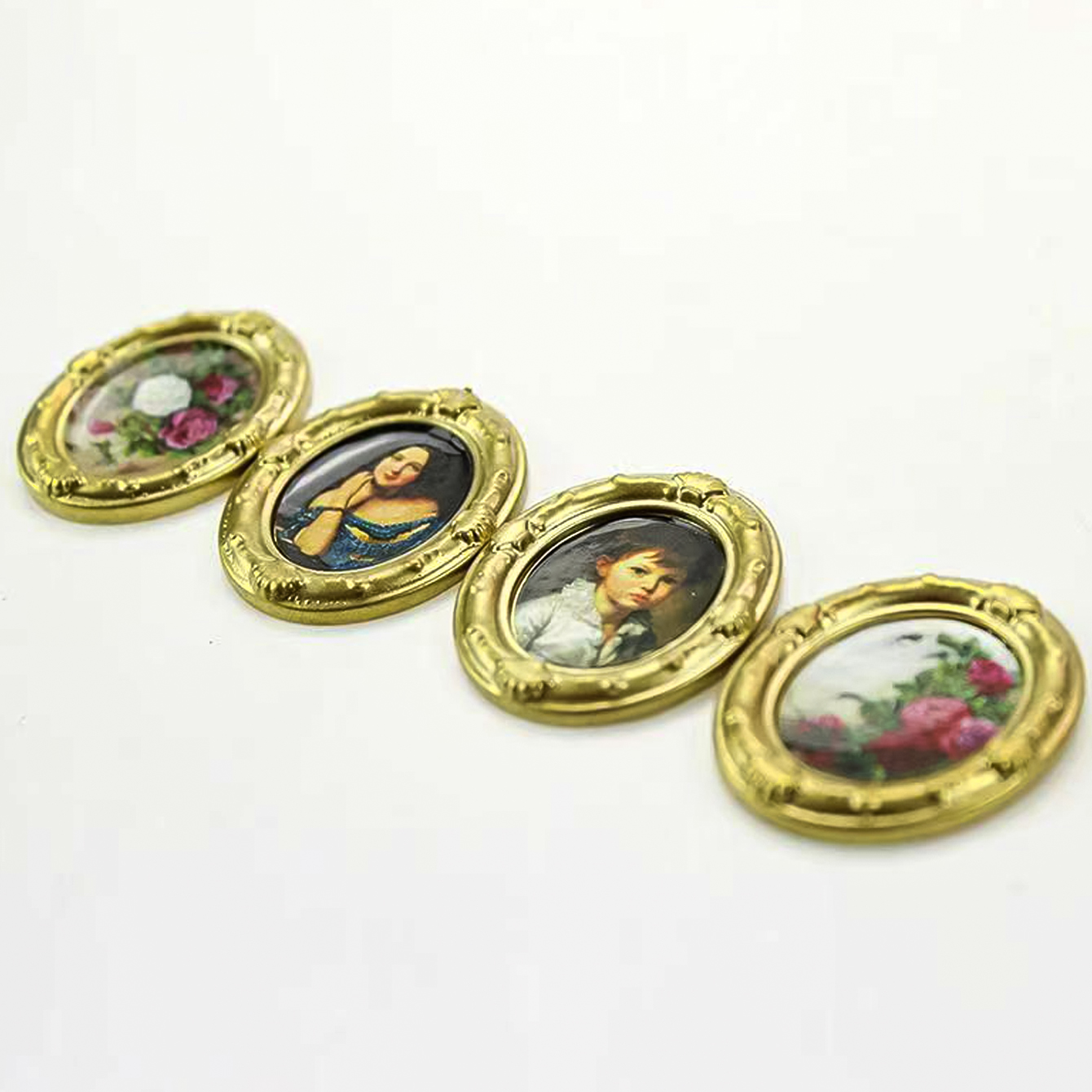 ภาพวาดสีน้ำมันขนาดเล็ก 2 ชิ้นส - Art Craft House บทวิจารณ์และราคา