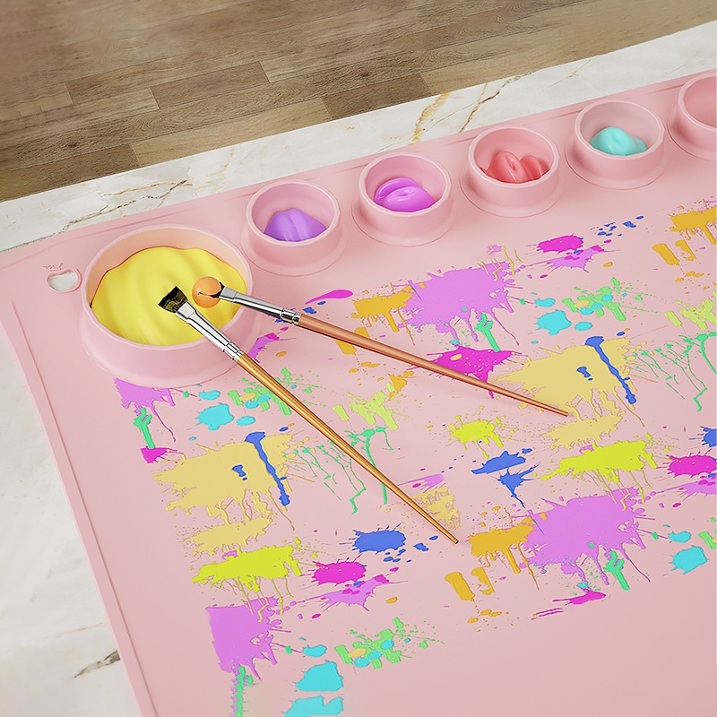 60X40cm ซิลิโคนภาพวาด Mat Non- - Art Craft Stick บทวิจารณ์และราคา