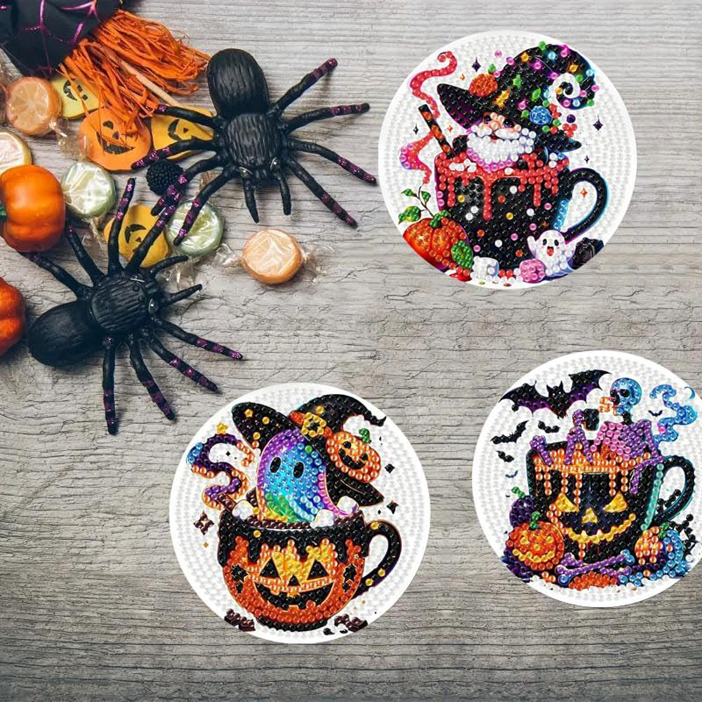 8PCS 5D ฮาโลวีน Gnome เพชรภาพว - Art Craft Painting บทวิจารณ์และราคา
